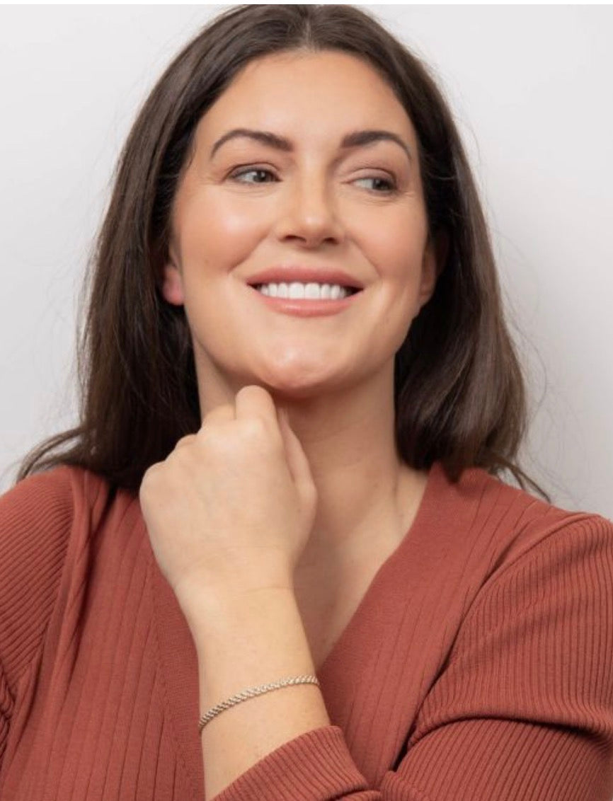 9ct Yellow Gold Watch Strap Style Bracelet – 18.4cm