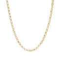 9ct Yellow Gold Belcher Chain Necklace Sold Gold (20 inch, 5mm)