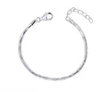 Sterling Silver Heavyweight Snake Chain Bracelet