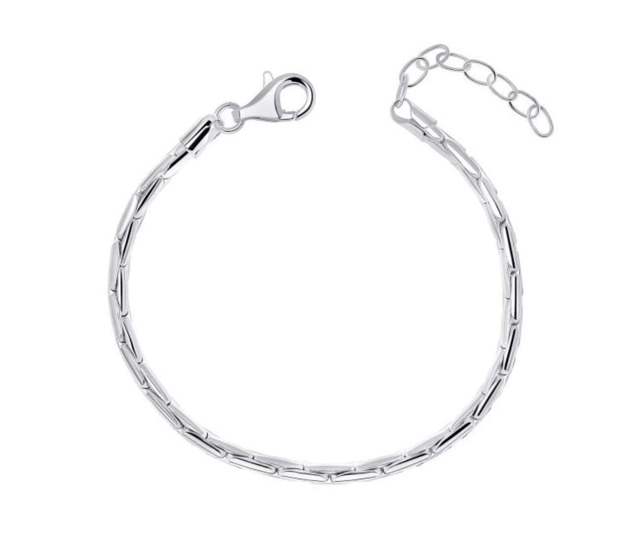 Sterling Silver Heavyweight Snake Chain Bracelet