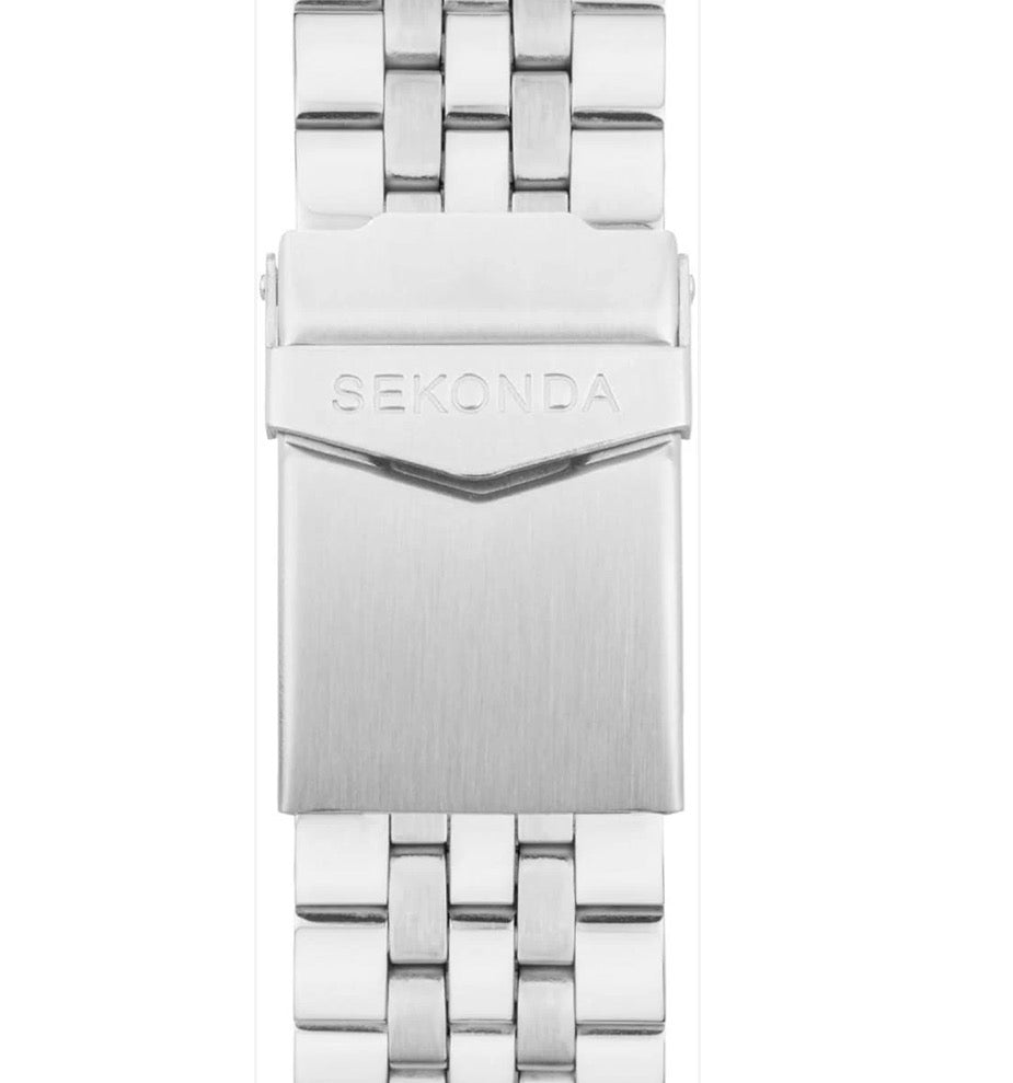 Sekonda Men’s Blue Dial Stainless Steel Bracelet Watch – Model 1197