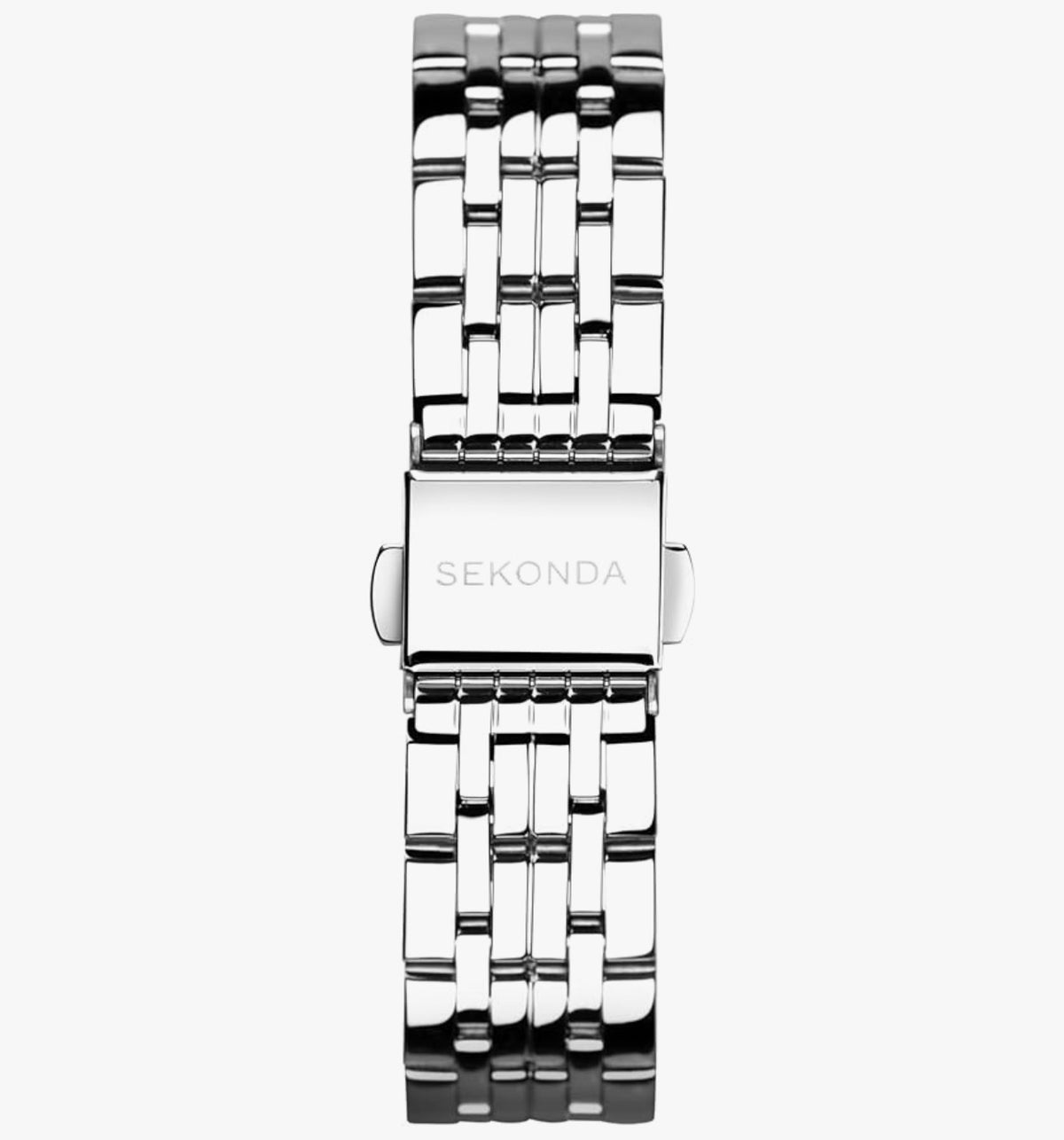 Sekonda Ladies Blue Dial Crystal Stainless Steel Bracelet Watch