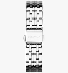 Sekonda Ladies Blue Dial Crystal Stainless Steel Bracelet Watch