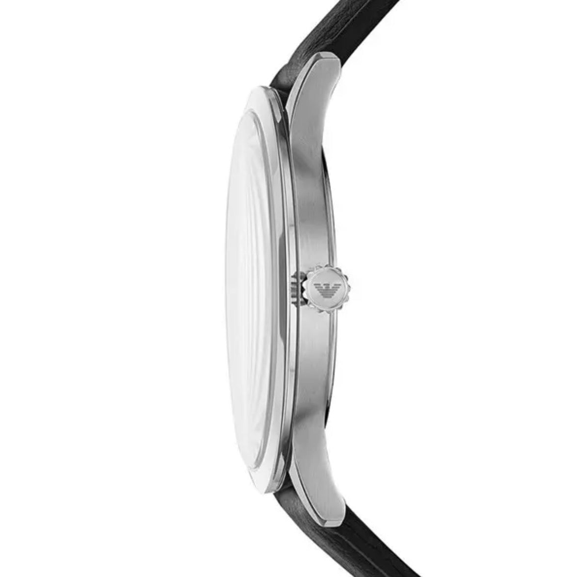 Emporio Armani AR11210 Men’s Black Leather Strap Watch