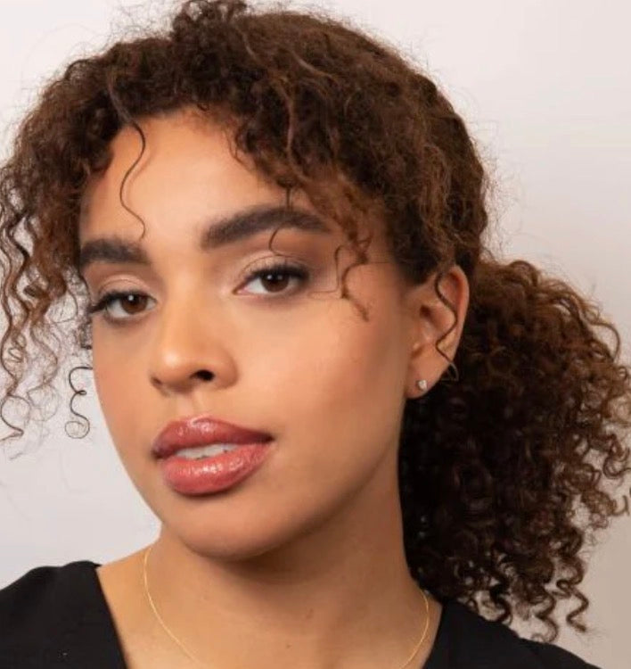 9ct Yellow Gold Pear-Cut Lab-Grown Diamond Stud Earrings – 0.50ct Total