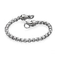 Men’s Large Belcher Link Bracelet – Polished Stainless Steel