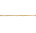 9ct Yellow Gold Fine Curb Chain Necklace 46cm (18”)