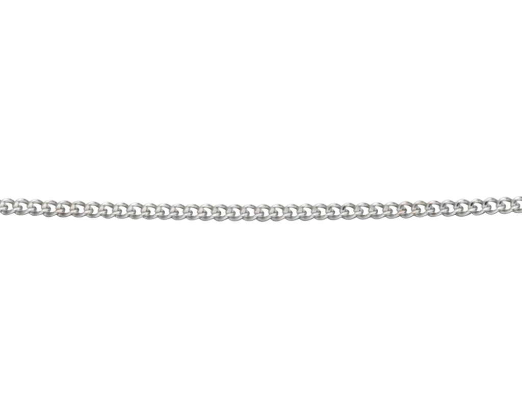 9ct Yellow Gold 0.6mm Curb Chain Necklace – 46cm (18”)