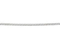 9ct Yellow Gold 0.6mm Curb Chain Necklace – 46cm (18”)