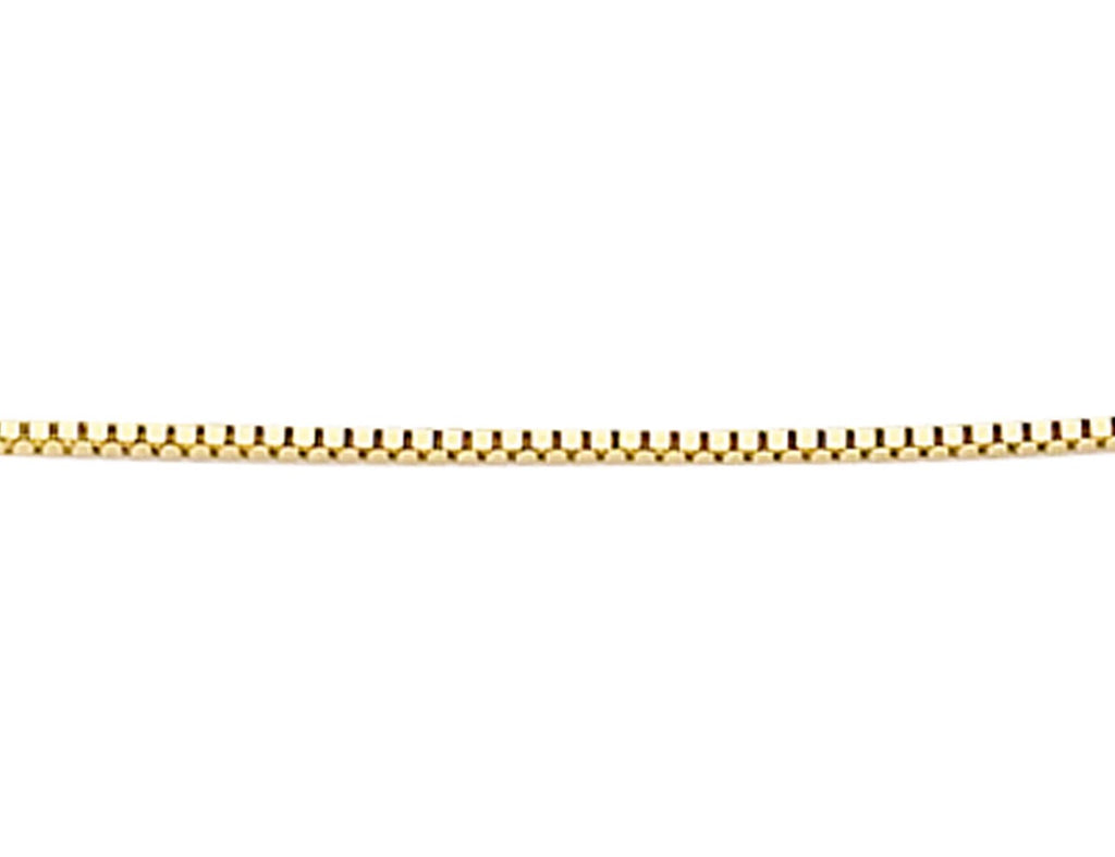 9ct Yellow Gold Peridot Teardrop Necklace – Natural August Birthstone