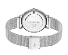 Lacoste Two-Tone Mesh Strap Watch - Gold Bezel & Silver Mesh Strap