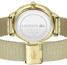 Lacoste Gold Mesh Strap Watch - Minimalist Gold Design
