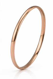 9ct Rose Gold 4.15mm Court Bangle