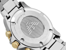 Emporio Armani AR11682 – Men’s Two-Tone Steel & Gold Blue Dial Diver Watch