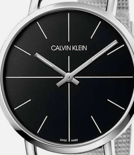 Calvin Klein Minimal Mesh Black Dial Men’s Watch – K7B21121