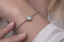Sterling Silver Cubic Zirconia Bracelet