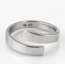 Sterling Silver Polished Wrap Ring