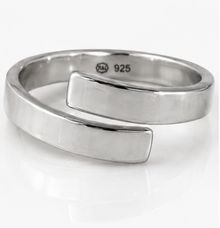 Sterling Silver Polished Wrap Ring