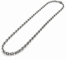 Fred Bennett Stainless Steel Cable Chain Necklace 50–55cm