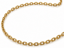 Fred Bennett Stainless Steel Cable Chain Necklace 50–55cm