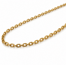 Fred Bennett Stainless Steel Cable Chain Necklace 50–55cm