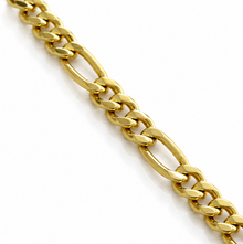 Fred Bennett Gold-Plated Sterling Silver Figaro Chain Necklace 55cm