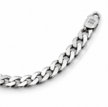 Fred Bennett Sterling Silver Diamond-Cut Curb Chain 56cm
