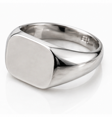 Sterling Silver Engravable Signet Ring