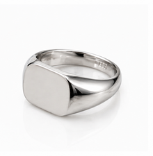 Sterling Silver Engravable Signet Ring