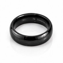 Fred Bennett Black-Tone Tungsten 8mm Band Ring