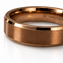 Fred Bennett Coffee-Tone Tungsten 8mm Band Ring