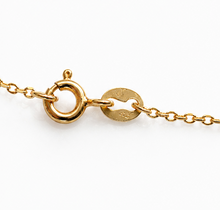 9ct Yellow Gold 16"-18" Diamond-Cut Cable Link Chain
