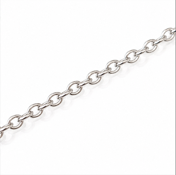 Sterling Silver Leaf Necklace With Natural Diamond