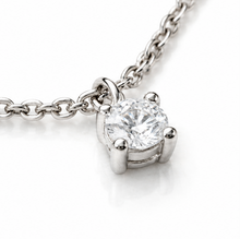 Diamonfire Sterling Silver Four Claw Set Zirconia Station Bracelet
