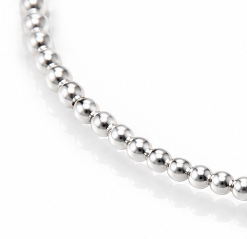 925 Sterling Silver Adjustable Disc Bracelet