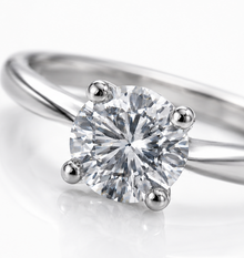 18ct White Gold 3.00ct Lab-Grown Diamond Solitaire Ring