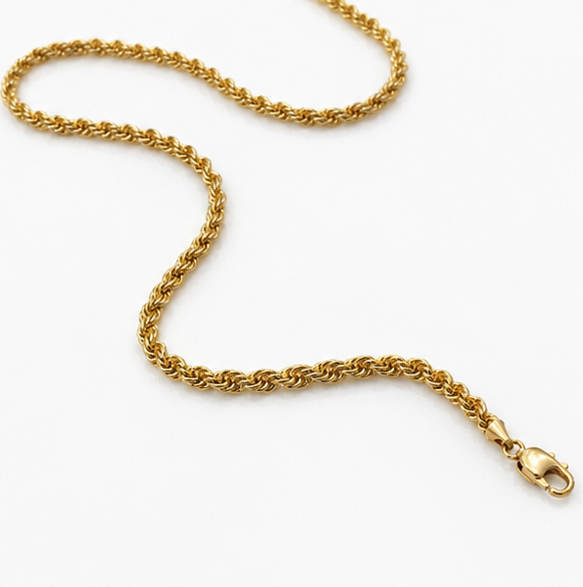Premium Heavy Gold Rope Chain (65g)