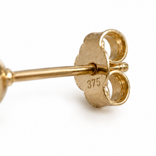 9ct Gold Ball Stud Earrings 375 Hallmarked Classic Minimalist Luxury
