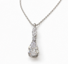 Diamonfire Marquise & Teardrop Drop Pendant Necklace