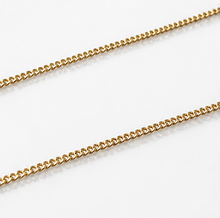 9ct Yellow Gold Fine Curb Chain Necklace 46cm (18”)