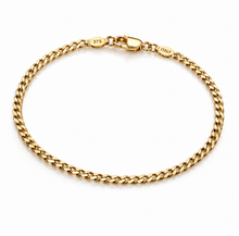 9ct Yellow Gold Children’s Curb Bracelet –3g  5” | Italian Gold