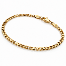 9ct Yellow Gold Children’s Curb Bracelet –3g  5” | Italian Gold