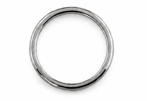 Platinum 950 Court Wedding Band – 3mm