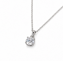 Double Claw Solitaire Pendant – Diamondfire® Zirconia