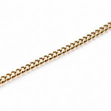 9ct Yellow Gold Classic Curb Chain Necklace