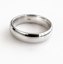 Sterling Silver 5mm Court Ring