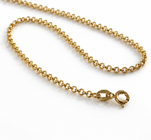 9ct Yellow Gold Round Belcher Chain 2.25mm