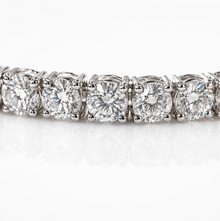 18ct White Gold 1.00ct Diamond Tennis Bracelet - H–I / SI