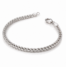 Heavyweight Foxtail Chain Bracelet – Sterling Silver (22cm)