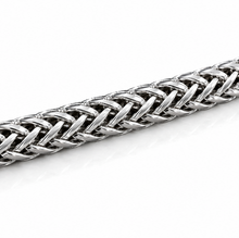 Heavyweight Foxtail Chain Necklace – Sterling Silver (51cm)